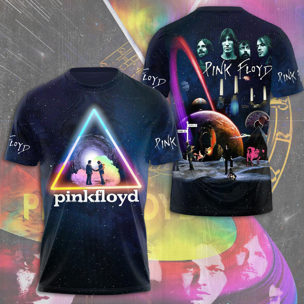 Pink Floyd Galaxy Prism T-Shirt  Dark Side Of The Moon Edition