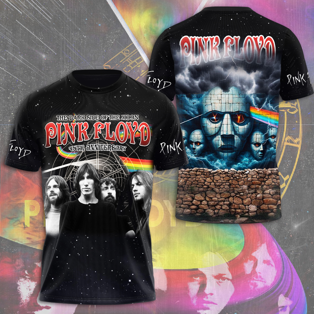 Dark Side Of The Moon 50Th Anniversary Pink Floyd Band Shirt