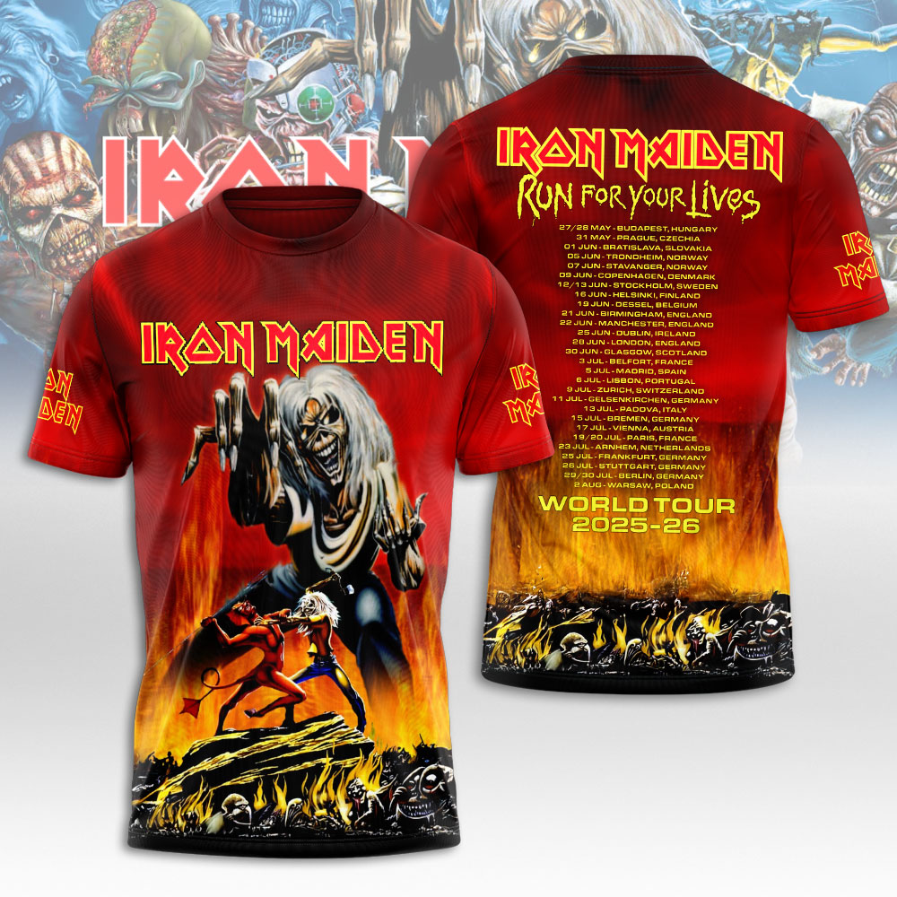 Iron Maiden Eddie Skull Shirt