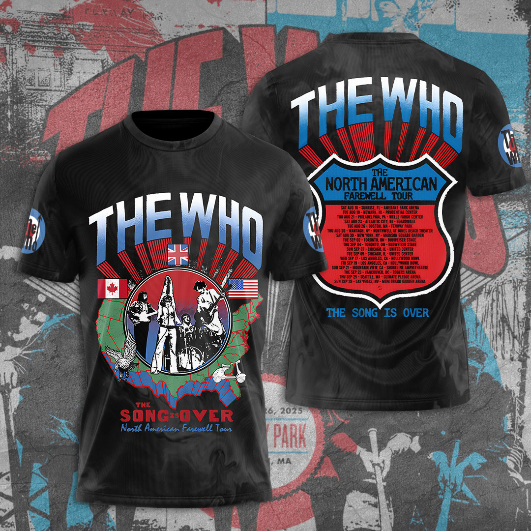 The Who The Song Is Over Tour Tee