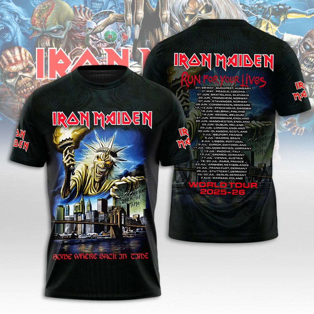 Iron Maiden Eddie Bat Shirt
