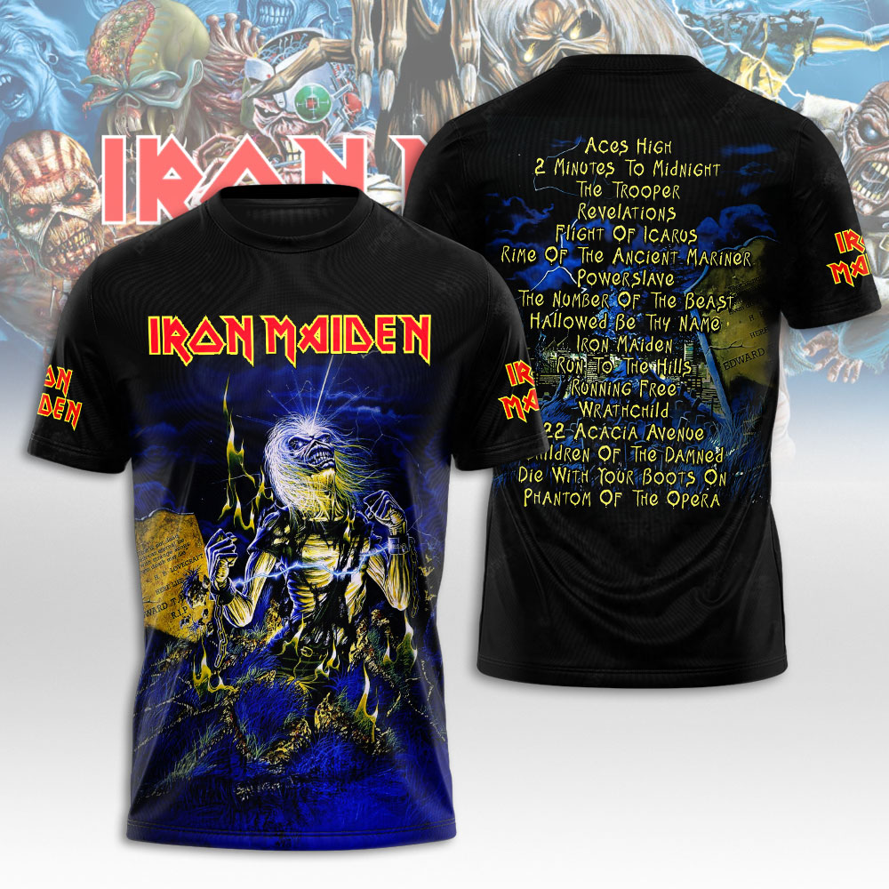 Iron Maiden Eddie War Shirt