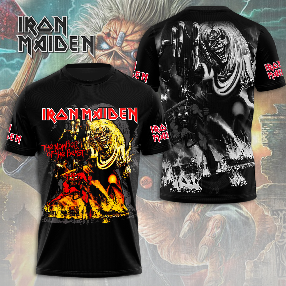 Iron Maiden Eddie Fly Shirt