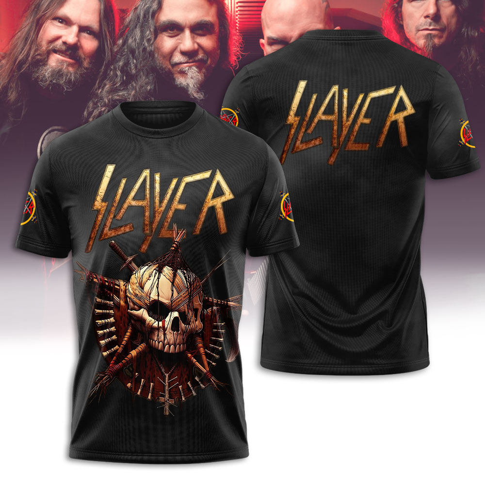 Slayer Skull Shirt For Men