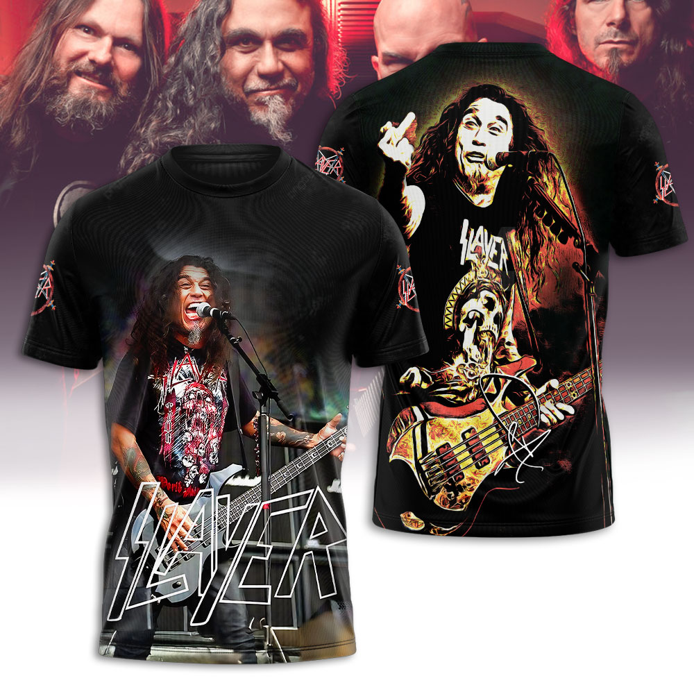 Slayer X Tom Araya Vintage Shirt