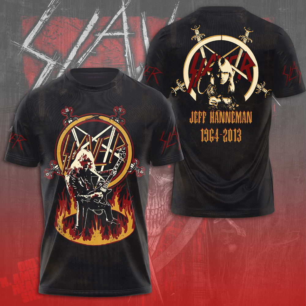Camiseta Thrash Metal Slayer Shirt