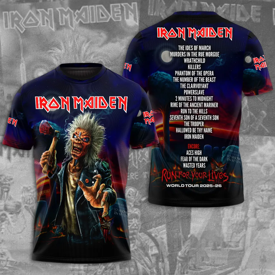 Iron Maiden Design Shirt