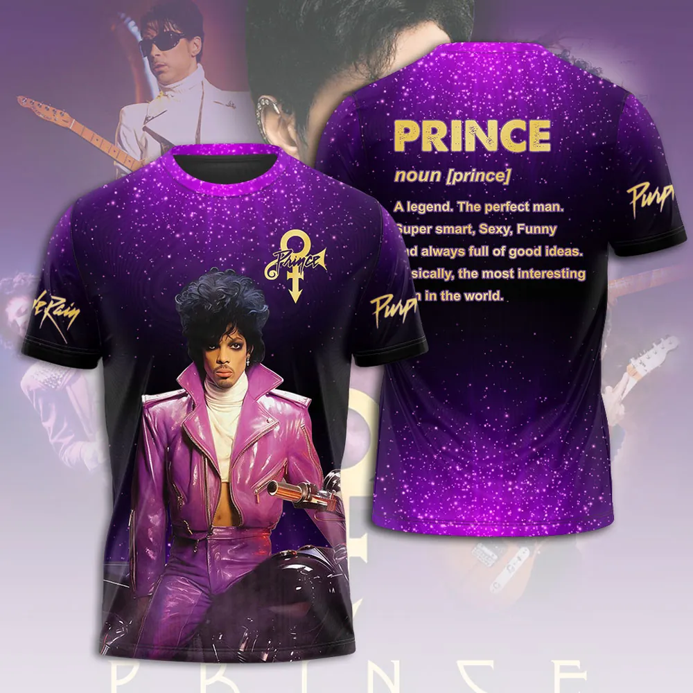 Prince 2025 Tribute Tour T-Shirt