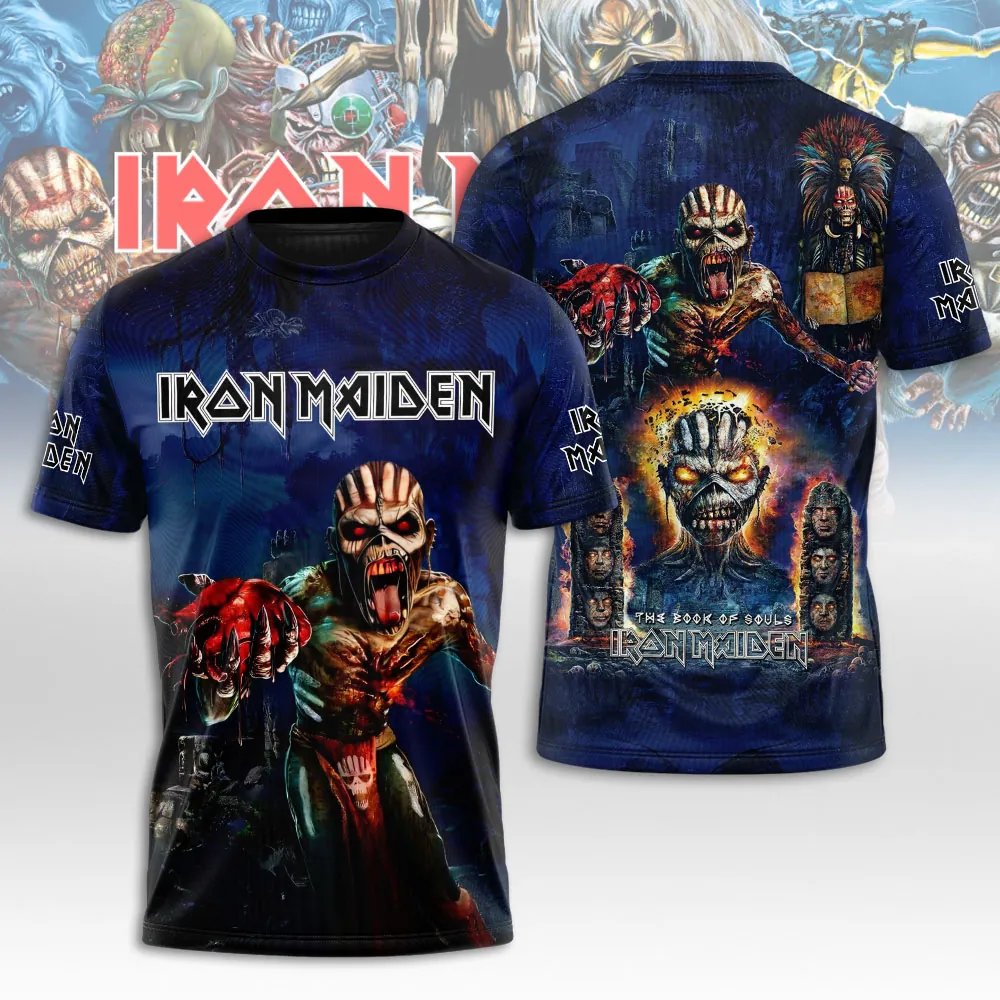 Iron Maiden Concert Shirt Navy