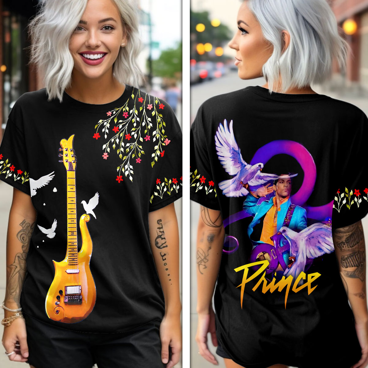 Prince Love Symbol 2025 Tour Shirt