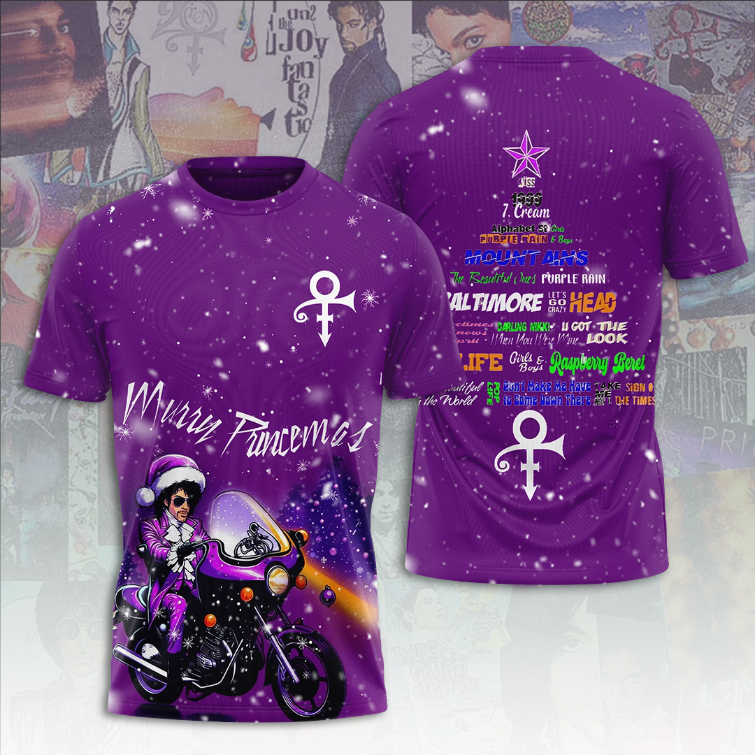 Prince When Doves Cry Tribute T-Shirt Galaxy Stage Edition