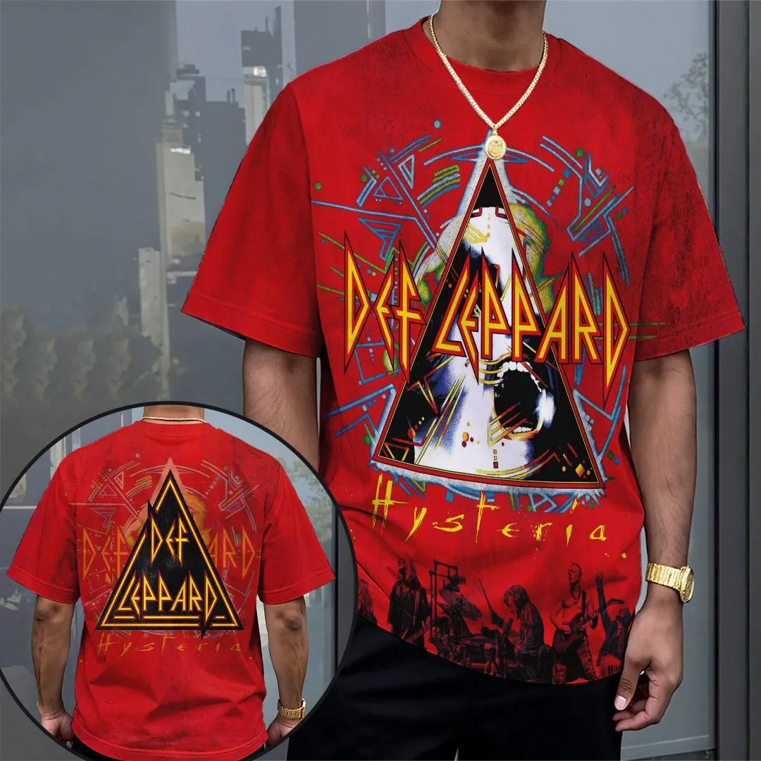 Def Leppard 2025 Shirt Red