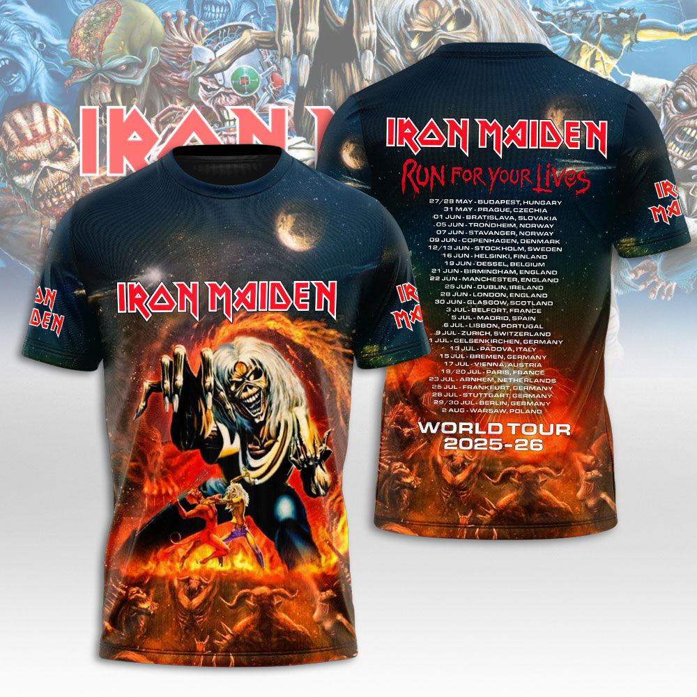 Iron Maiden Steve Harris Shirt