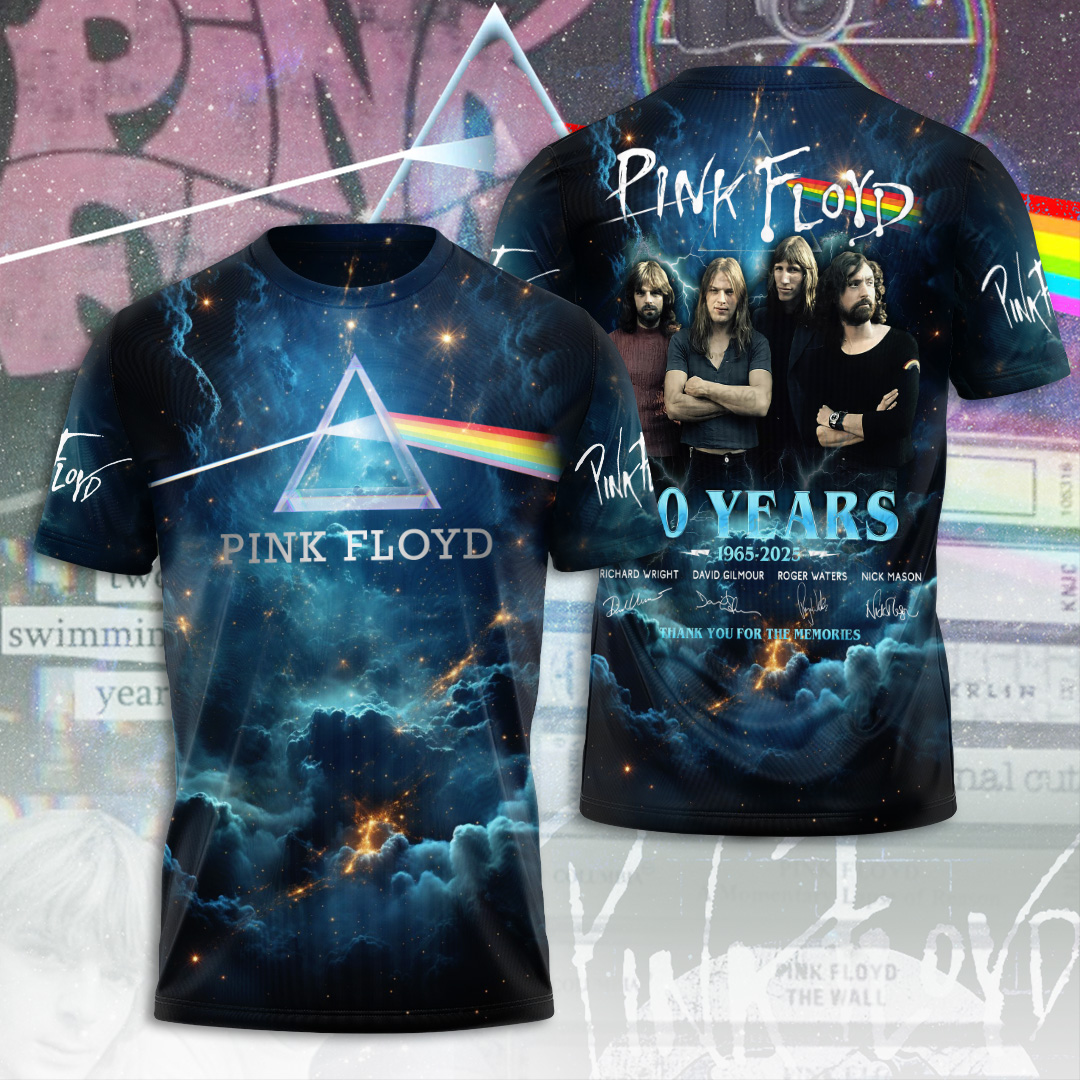 Pink Floyd Cosmic Legacy Shirt  60 Years Anniversary Tour