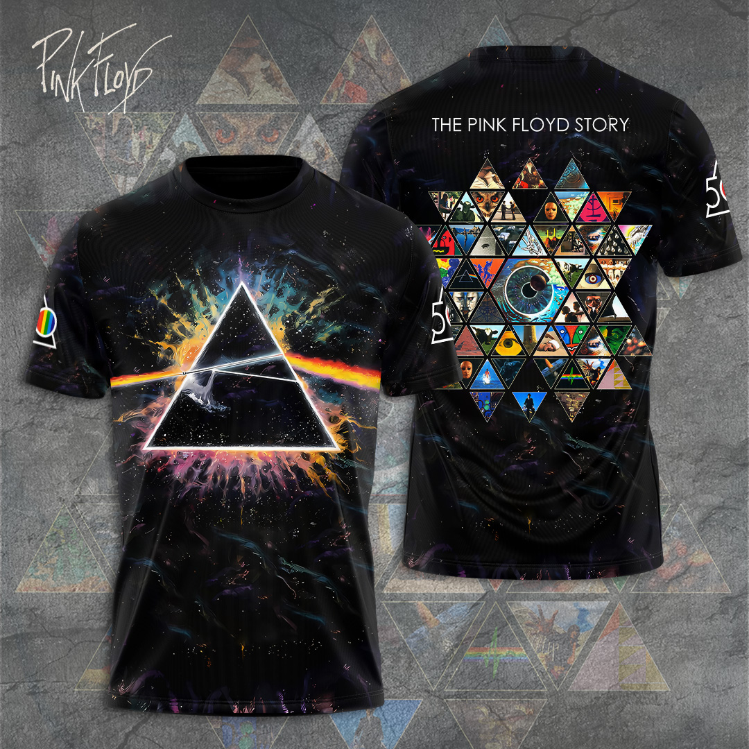 Pink Floyd Prism Explosion T-Shirt  The Pink Floyd Story Edition