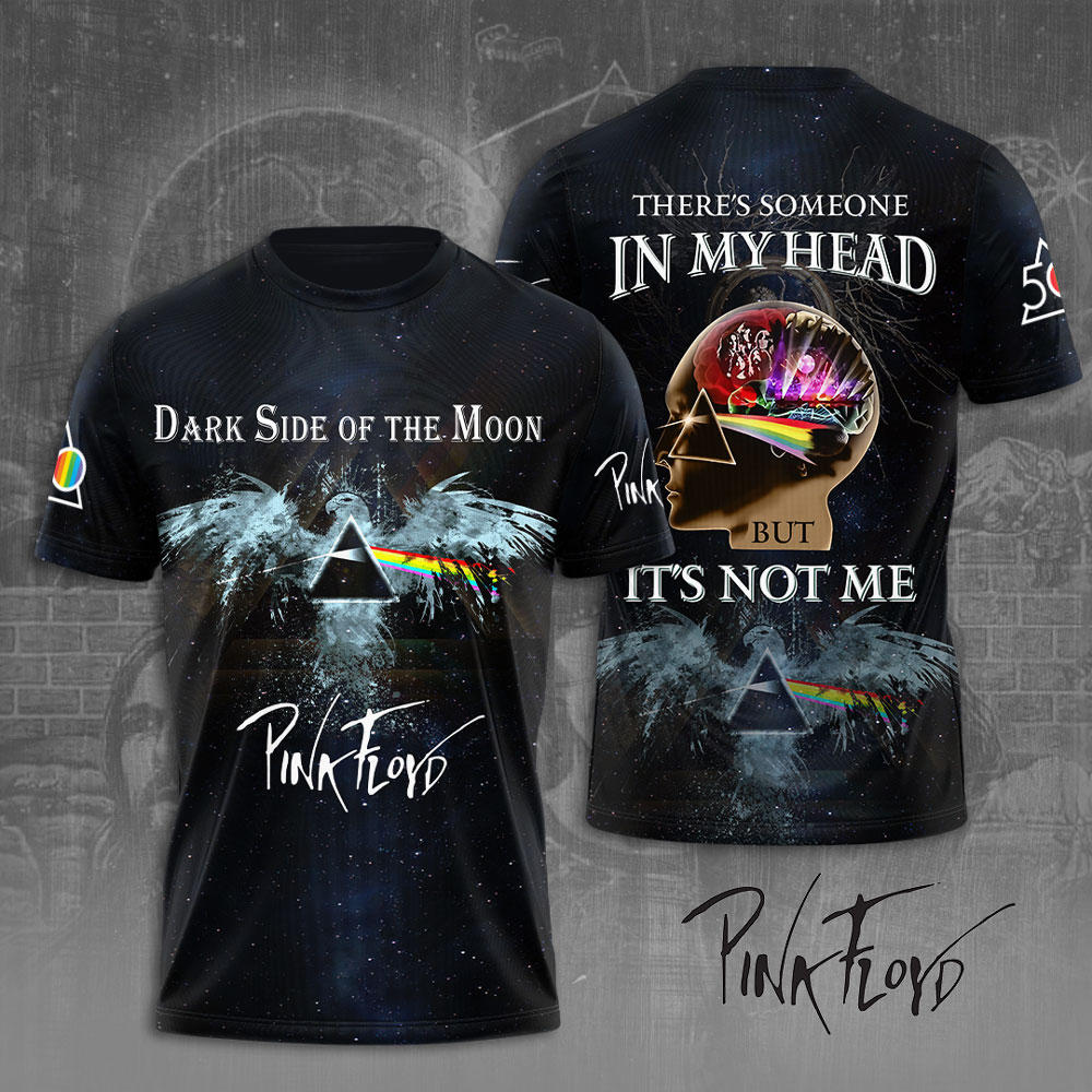 Pink Floyd Dark Side Quote Shirt  ItS Not Me Version