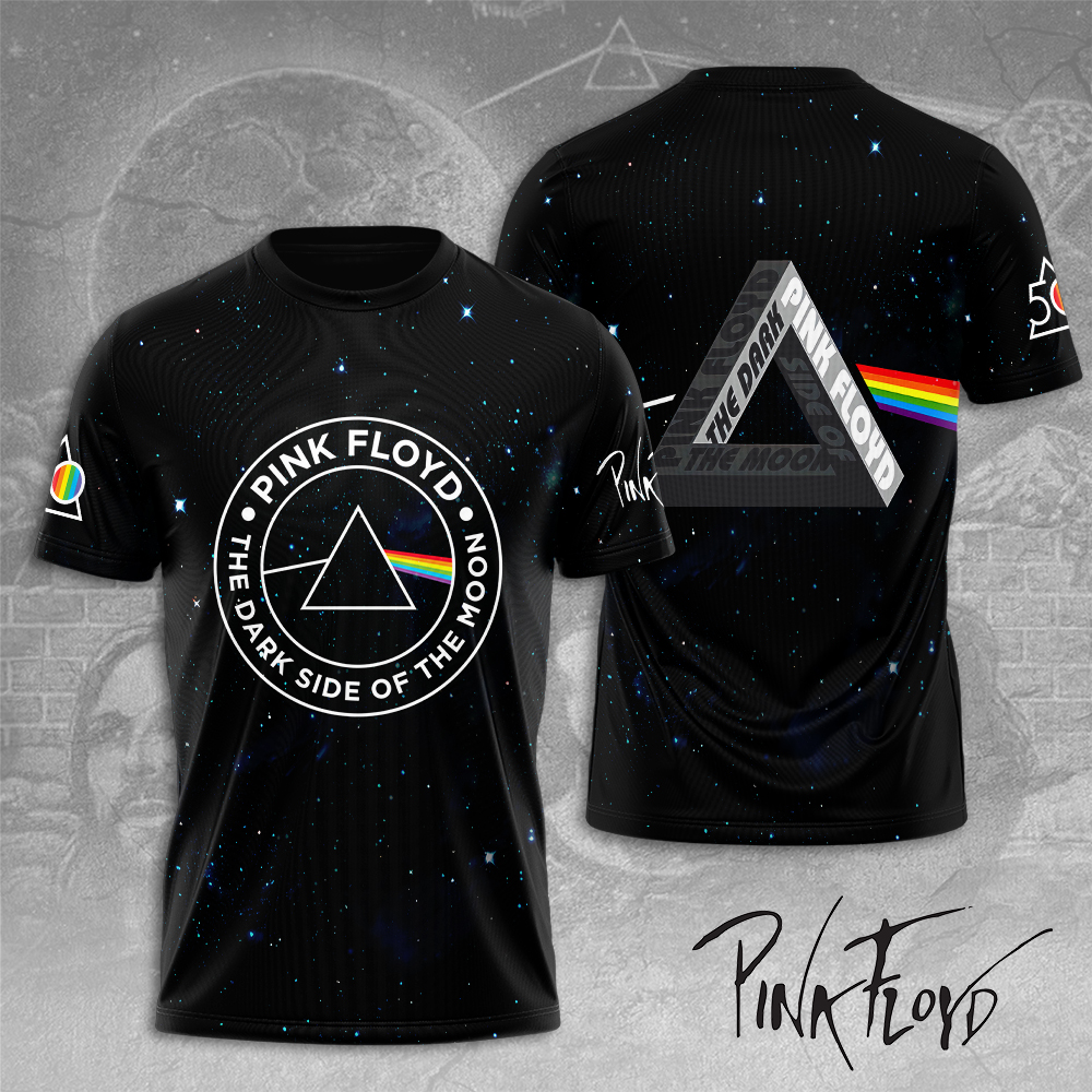 Pink Floyd Black Prism Tour T-Shirt  Legacy Collector Edition