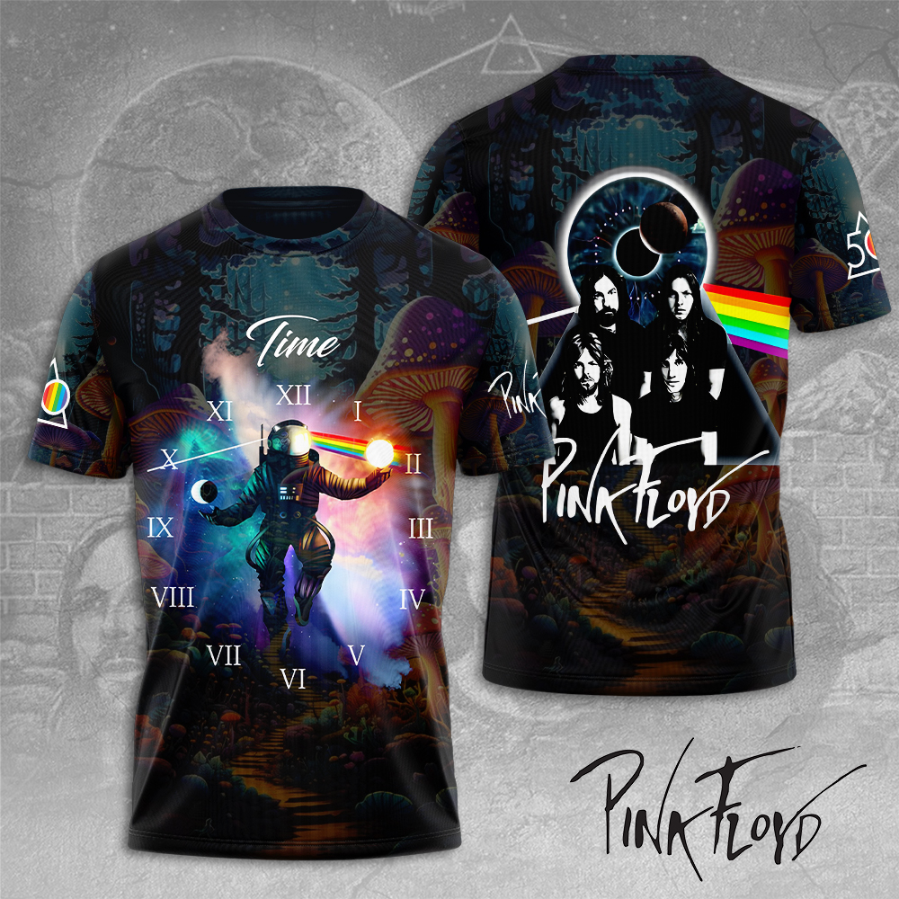 Pink Floyd Time Legacy T-Shirt  50 Years Of Sound Edition