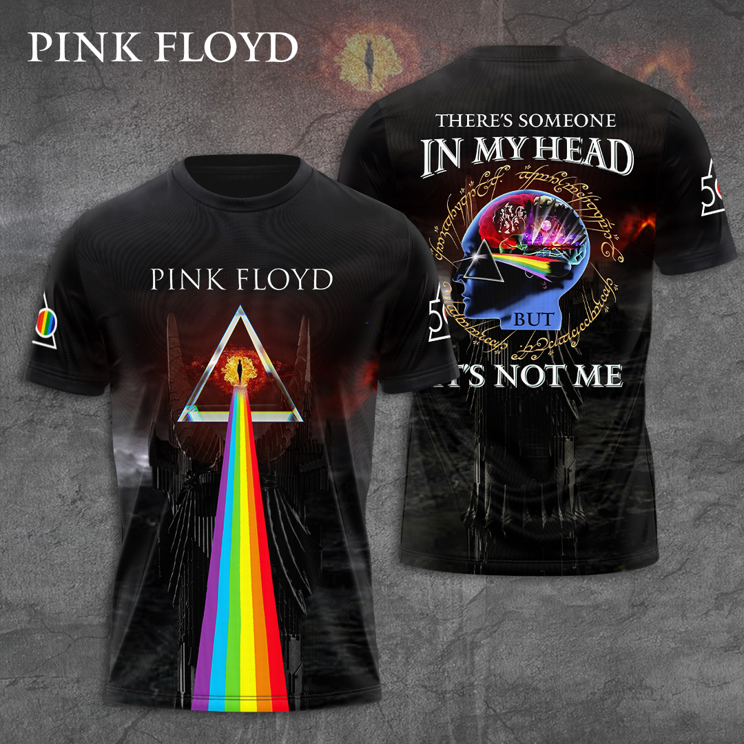 Pink Floyd Classic Triangle Shirt  ItS Not Me Design