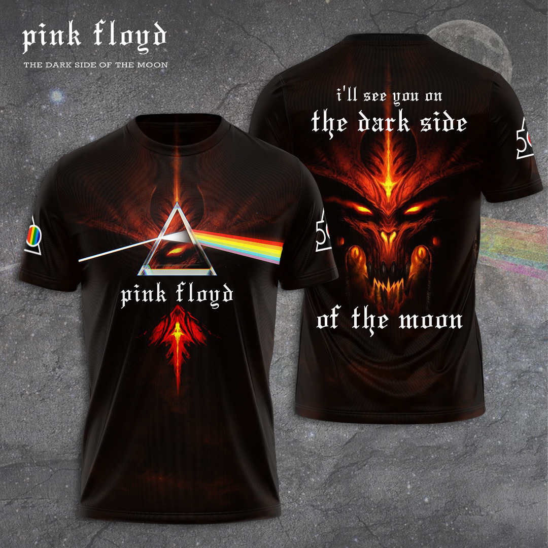 Pink Floyd Dark Side Tee  Red Horizon Collection