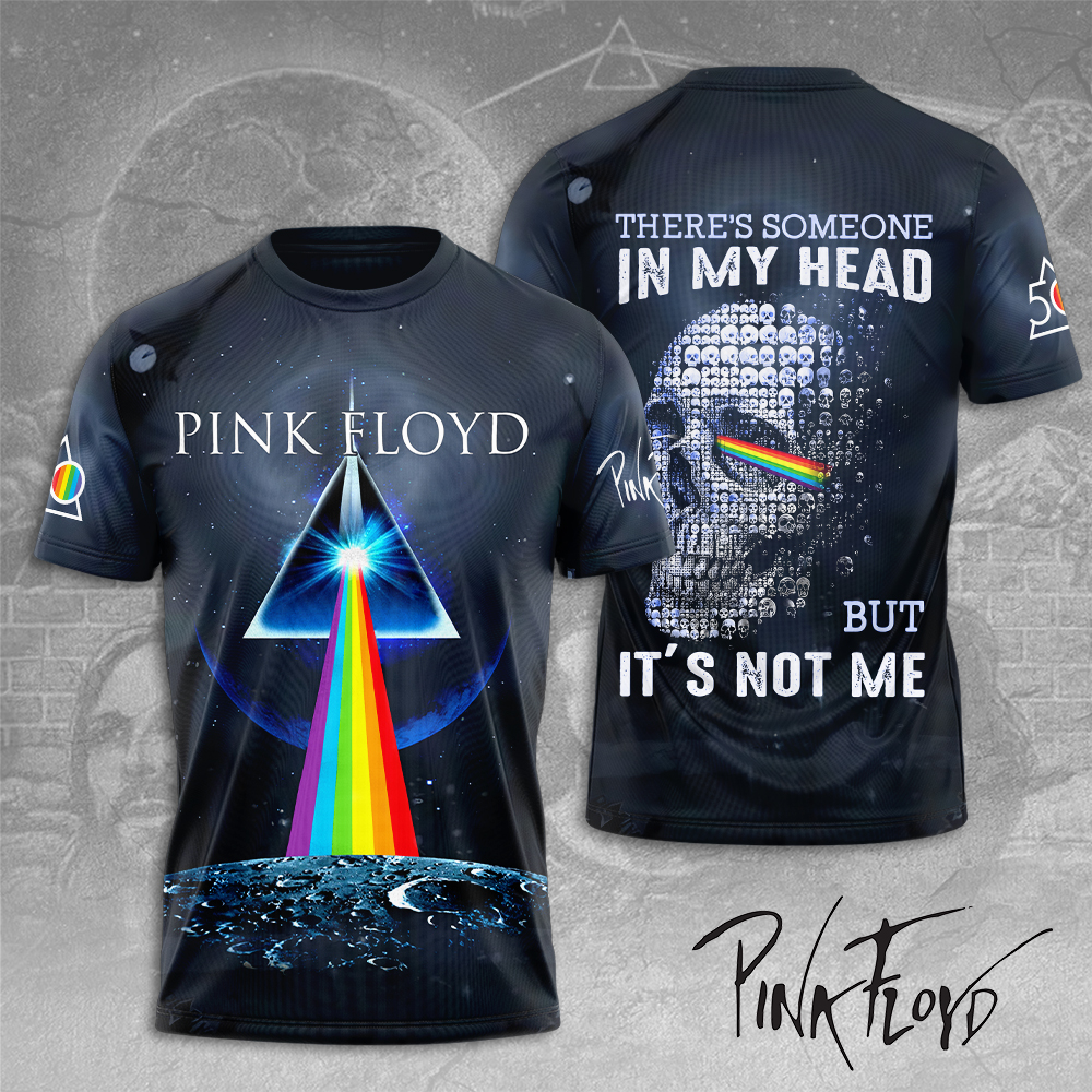 Pink Floyd Skull Prism T-Shirt  Dark Side Legacy Edition