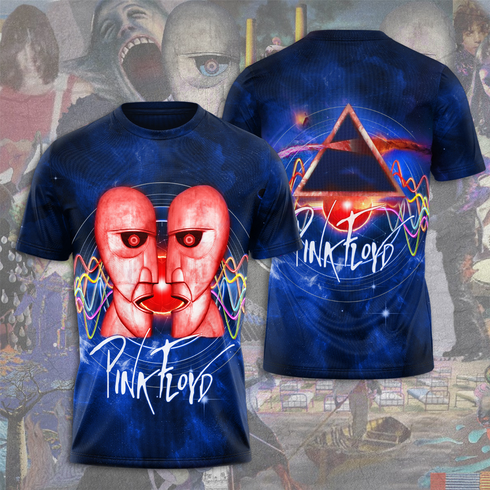 Pink Floyd Division Bell Tee  Dual Mask Artwork