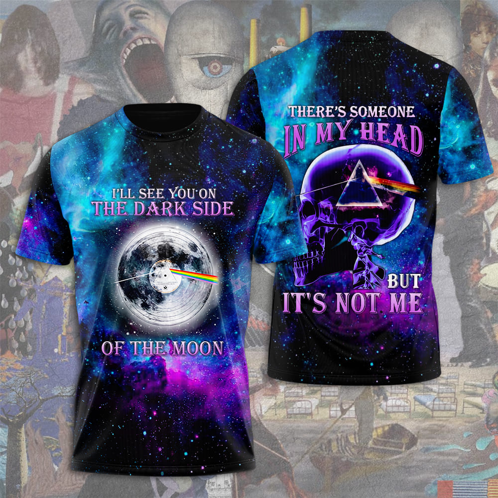 Pink Floyd Dark Side Galaxy T-Shirt  Space Echo Edition