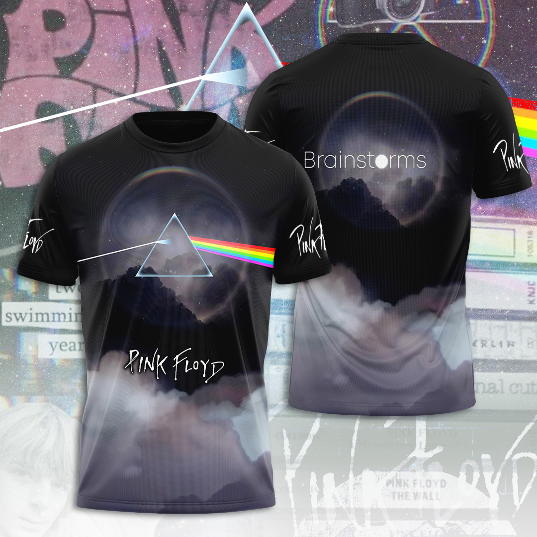 Pink Floyd Storm Prism T-Shirt  Brainstorm Edition
