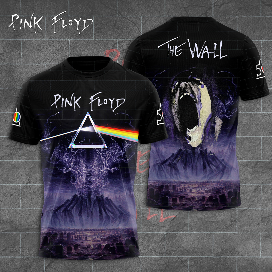 Pink Floyd The Wall Tour Tee  Brick Wall Version