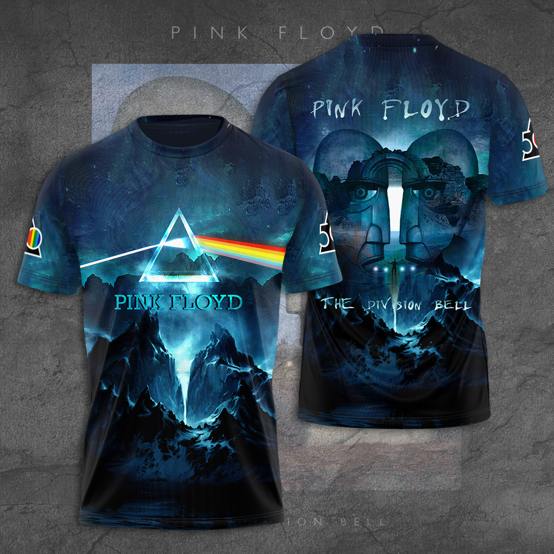 Pink Floyd Division Bell Shirt  Cosmic Echo Print