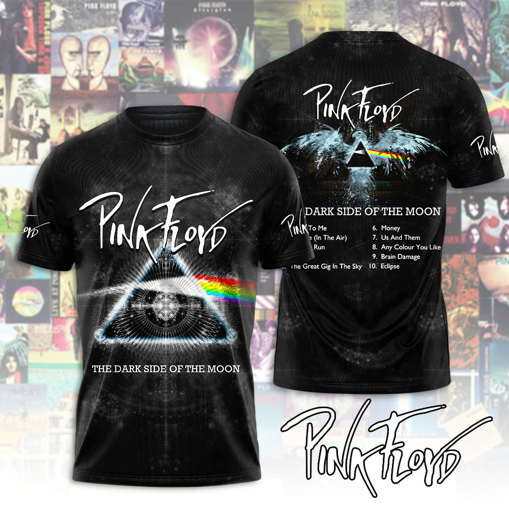 Pink Floyd Lightwave Tee  Dark Side Tour Edition