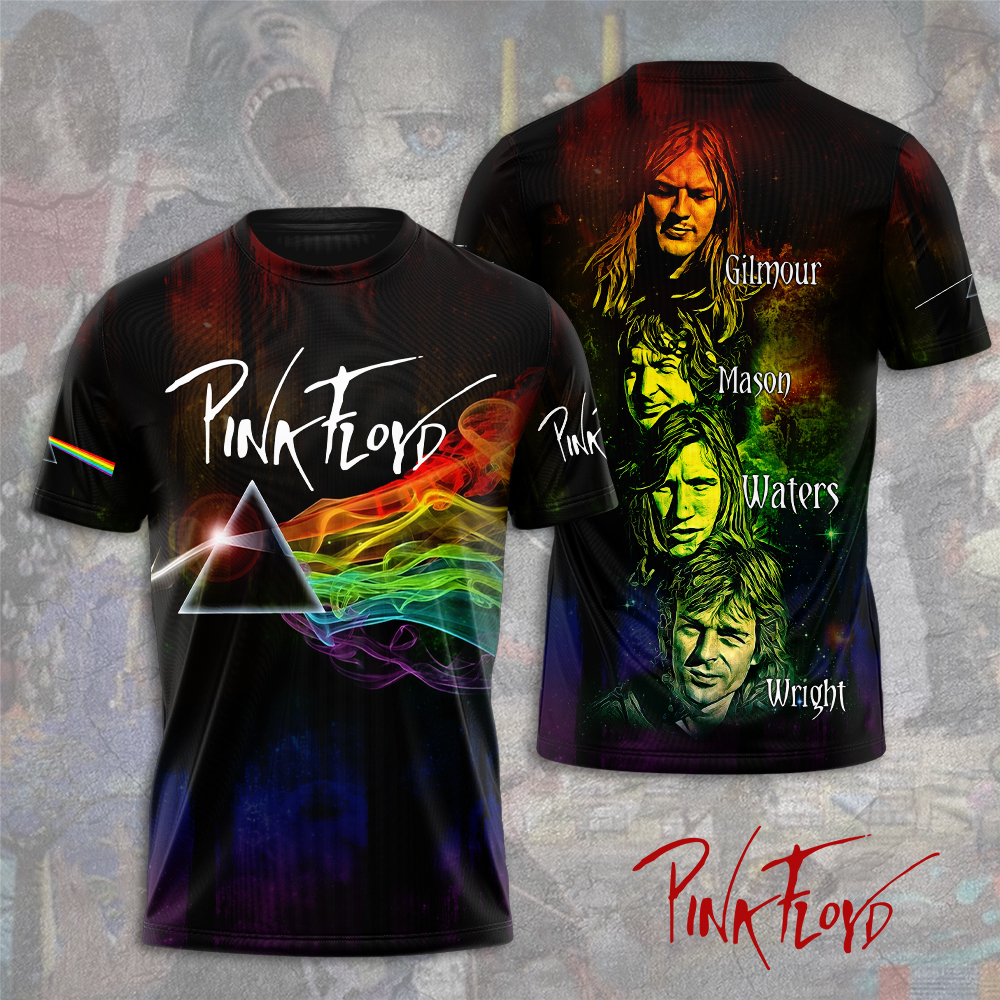 Pink Floyd Prism Faces T-Shirt  Legends Of Rock Edition