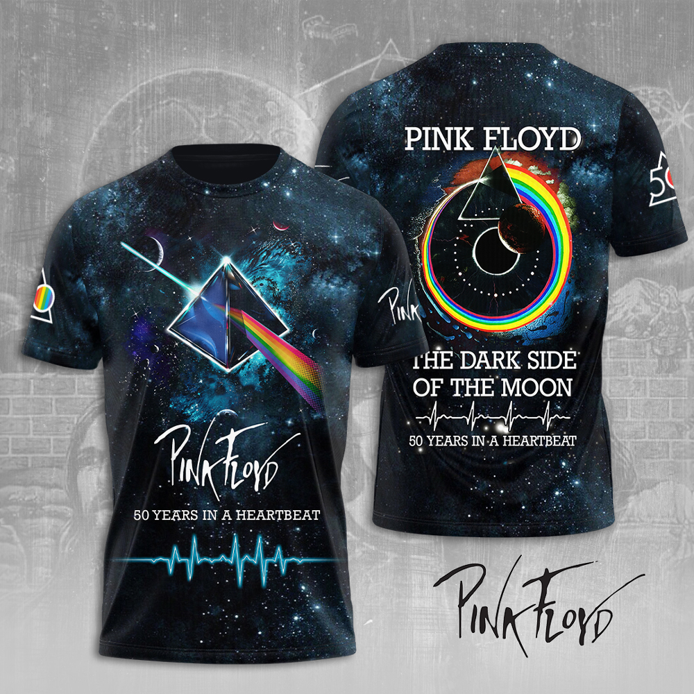 Pink Floyd Color Ring Shirt  Galaxy Anniversary Design