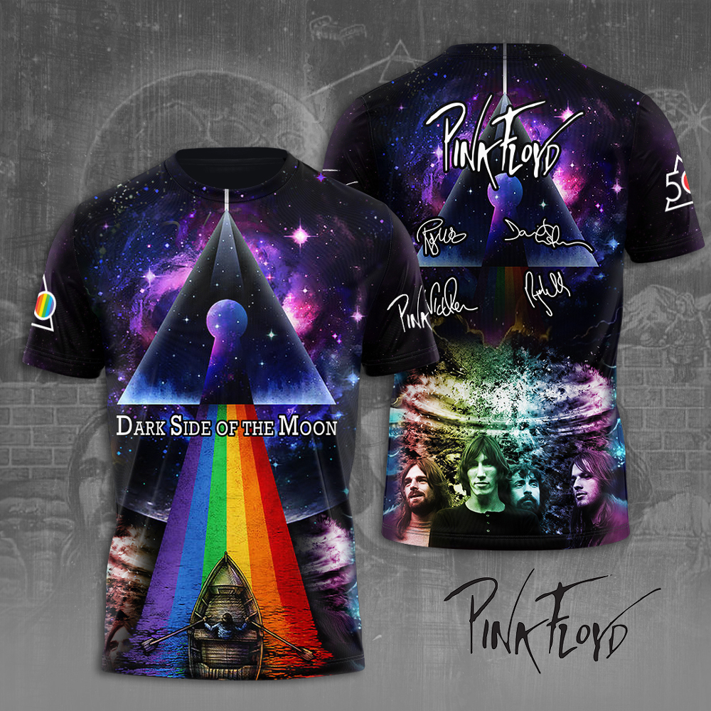 Pink Floyd Galaxy Beam T-Shirt  Retro Light Collection