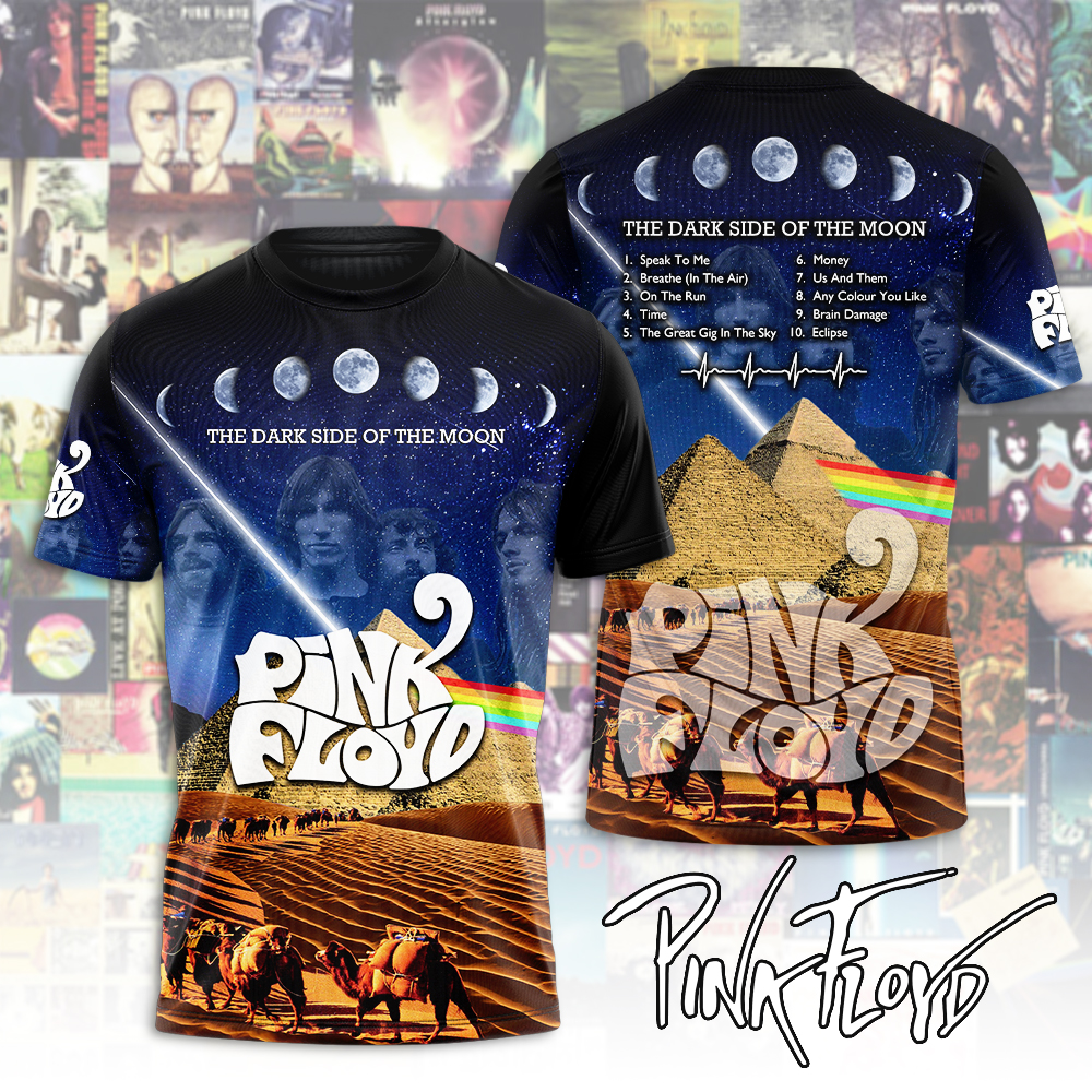 Pink Floyd Cosmic Motion Shirt  Anniversary Timeline Edition