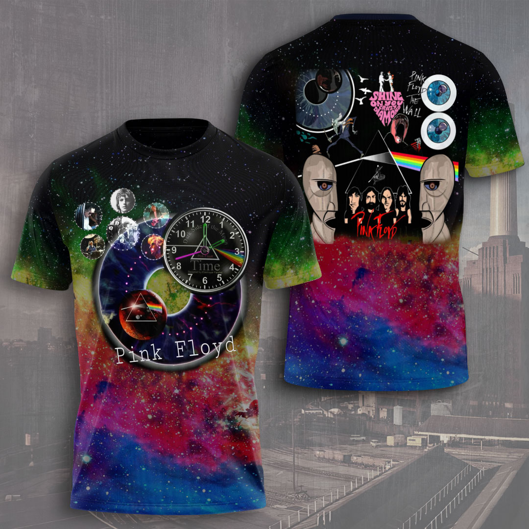 Pink Floyd Psychedelic Spectrum Tee  50 Years Anniversary