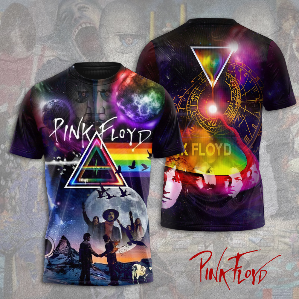 Pink Floyd Galaxy Prism T-Shirt  Retro Legacy Edition