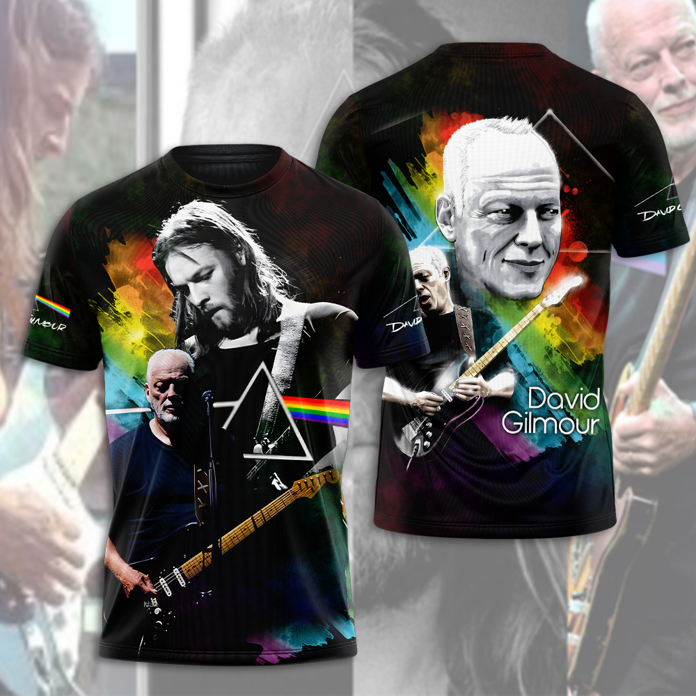 Roger Waters & Gilmour Tribute Shirt  Dual Prism Edition