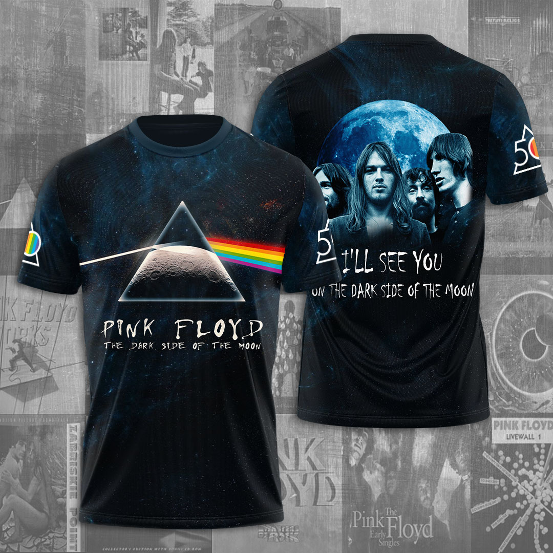 Pink Floyd Dark Reflection Tee  Legacy Art Edition