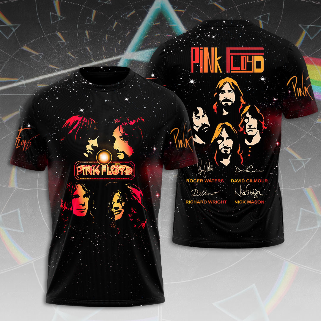 Pink Floyd Vintage Band Tee  70S Rock Print Edition