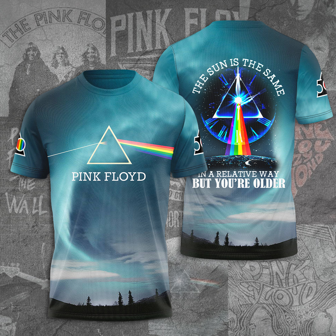 Pink Floyd Blue Light T-Shirt  Shine On Edition