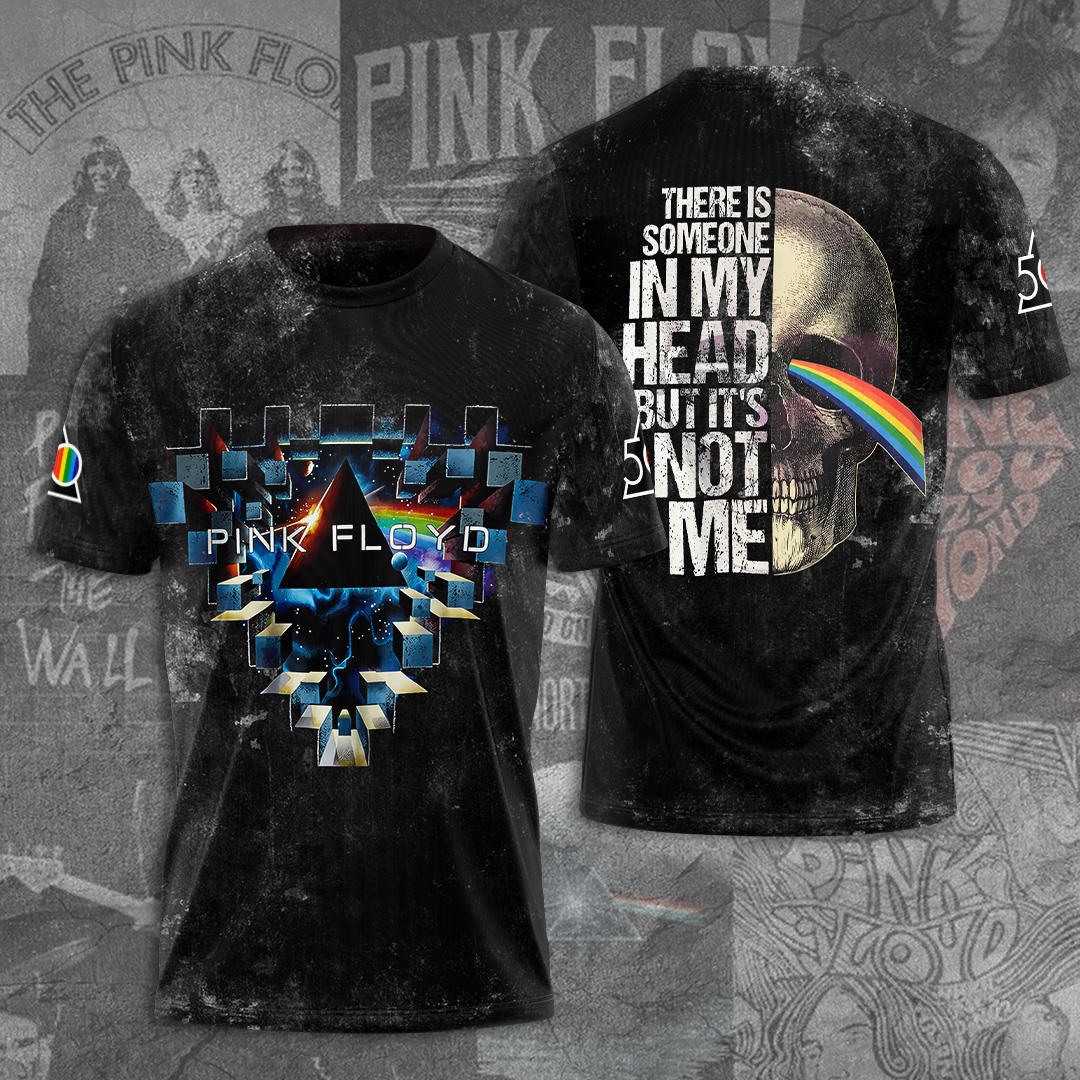 Pink Floyd Retro Brick Tee  In My Head But ItS Not Me Version