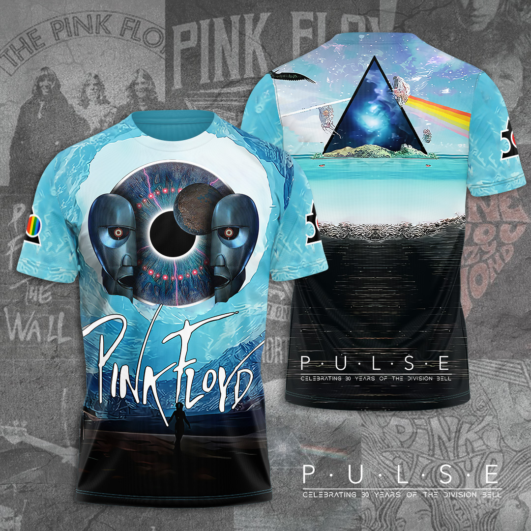 Pink Floyd Pulse Horizon T-Shirt  Blue Reflection Edition