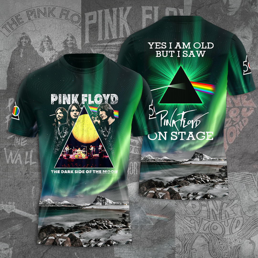 Pink Floyd Live On Stage Tee  Vintage Tour Edition