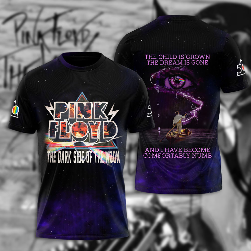 Pink Floyd Blue Diamond T-Shirt  Shine On Version