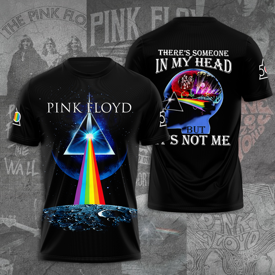 Pink Floyd Dark Side Reflection Shirt  Prism Portrait Edition