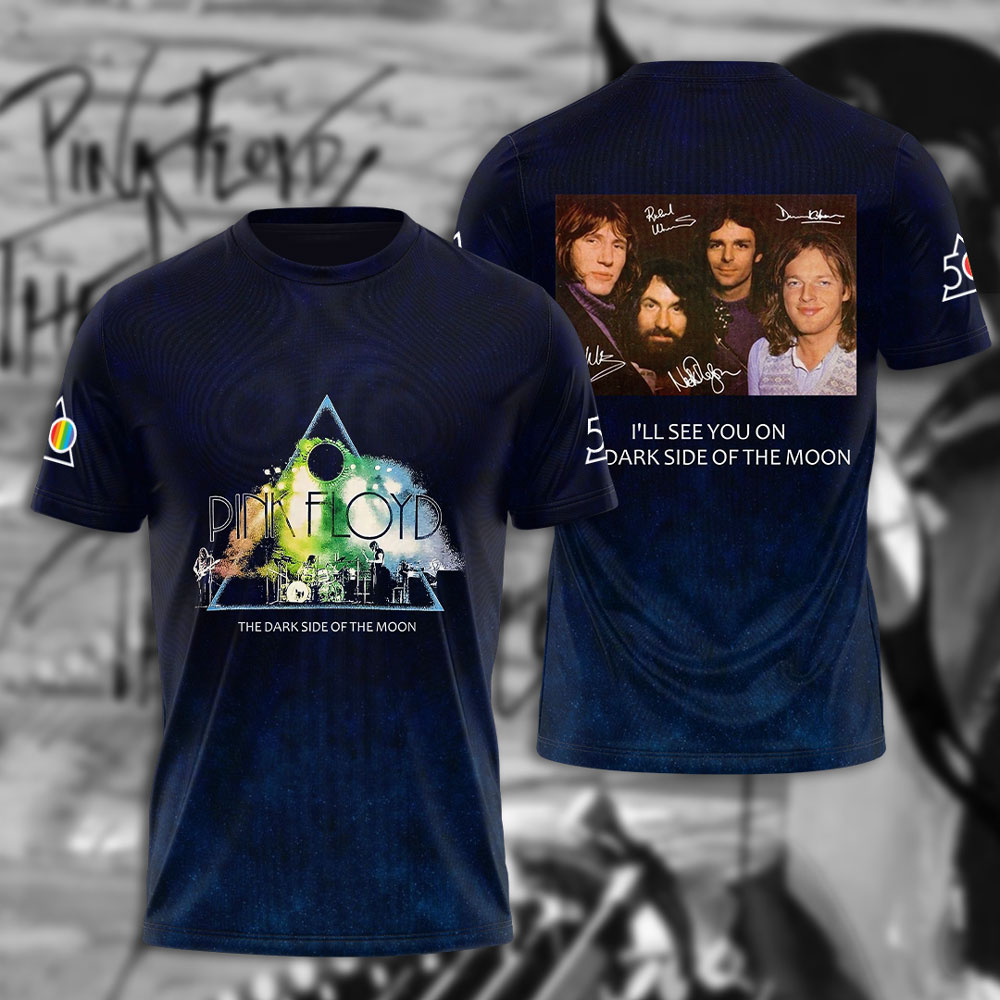 Pink Floyd Band Legacy T-Shirt  1973 Dark Tour Edition