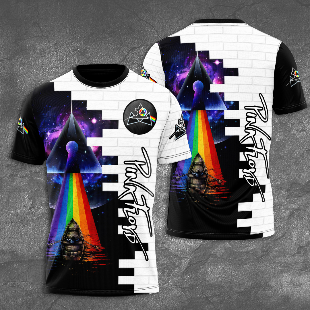 Pink Floyd Wall Remix Tee  Split Brick Version