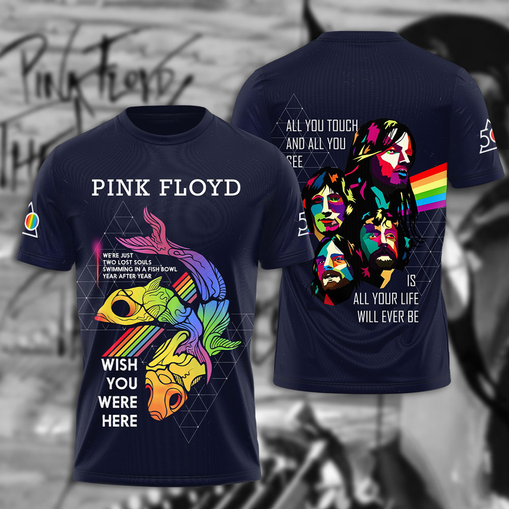 Pink Floyd Light Spectrum Tee  Fan Club Edition