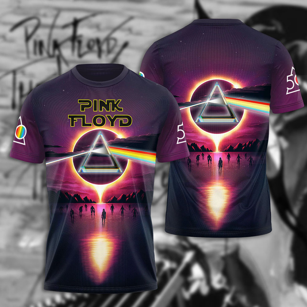 Pink Floyd Neon Prism Tee  Galaxy Glow Edition